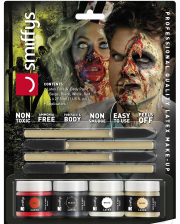 Zombie Liquid Latex / 4-coloured Set