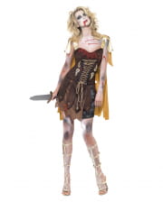 Gladiator Zombie Kostüm für Damen 