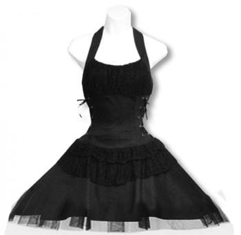 Petticoat Kleid -Gothic Kleider-Gothic Kleidung-Grufti ...