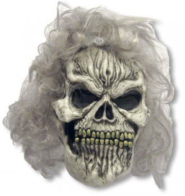 Totenkopf Halloweenmaske Schädel Totenschädel Maske Tod Horror Grusel Halloween 