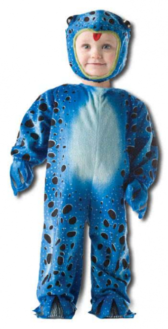 Blue Frog Kids Costume 