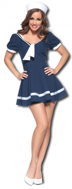 Flirty Sailor Premium Costume Small Sexy Sailor Costume For Women Karneval Universe 3032