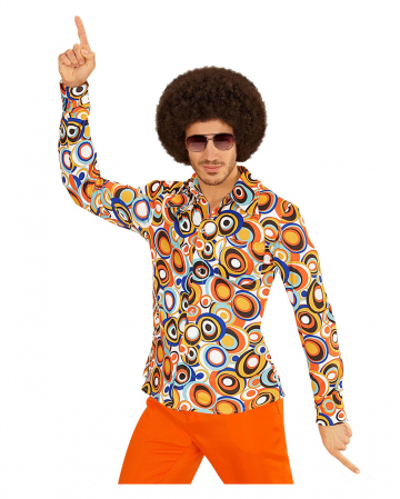 70s Groovy Costume Shirt Bubbles 
