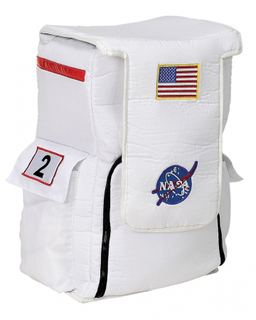 Weißer Astronauten Rucksack 