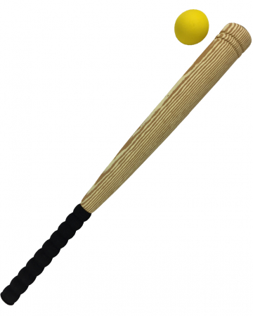 Baseball Bat With Ball 