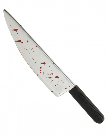 Bloody butcher knife 