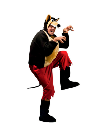 Big Bad Wolf Jumpsuit Costume 