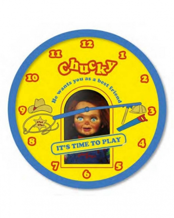 Chucky Wanduhr 25cm 