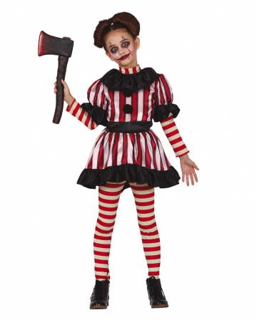 Crazy Clown Girl Child Costume | Buy online HERE! | - Karneval Universe
