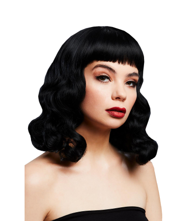 Ladies Wig Bettie Black 