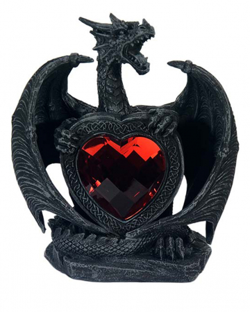 Dragon With Red Heart 