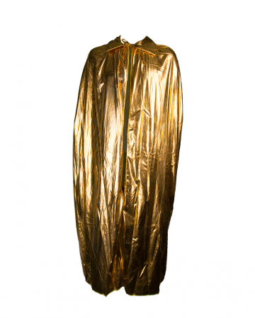 Noble Metallic Cape In Gold 