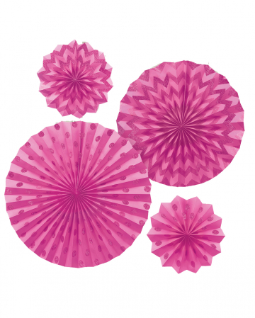 Fan Deco Set Pink 