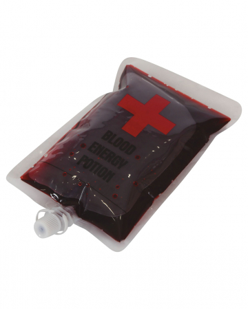 Film Blood In Transfusion Bag 
