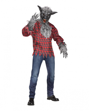 Werewolf Costume Grey for Halloween | - Karneval Universe