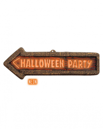 Halloween Party Sign 56 X 17 Cm 