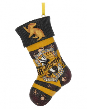 Harry Potter Hufflepuff Socke Christbaumkugel 