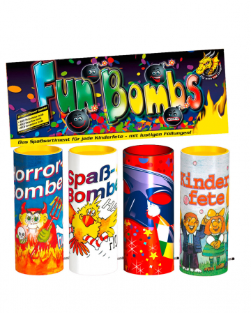 Fun Bombs Tischfeuerwerk 4p-Btl. 