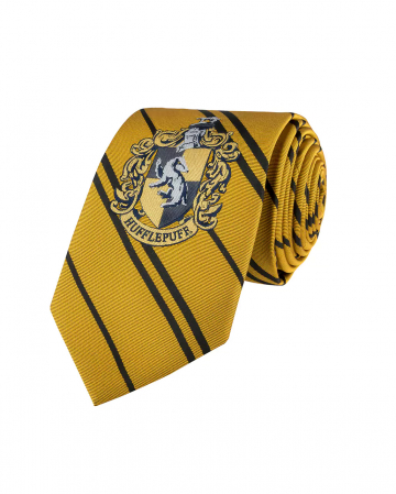 Harry Potter Hufflepuff Krawatte mit Hauswappen 
