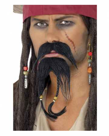 Caribbean Pirate Beard Set 