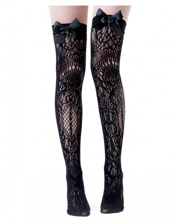 KILLSTAR Lysithea Lace Stockings online bestellen | - Karneval Universe