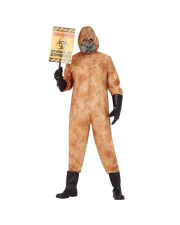 Contaminated Zombie Overall For Adults 