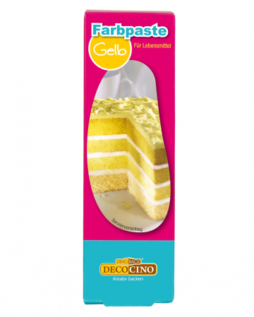 Color paste food yellow 