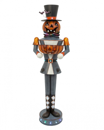 Glowing Metal Pumpkin Butler In Uniform 158cm 
