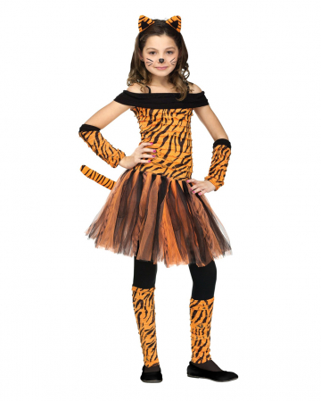 Miss Tiger Child Costume L