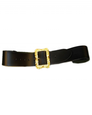 Black Belt With A Beautiful Clasp 