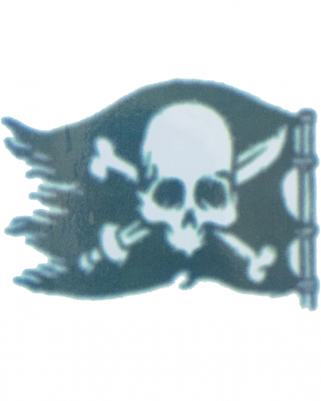 Piratenflaggen Tattoo 