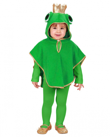 Froschkönig Kostüm für Kleinkinder 98 / 1-2 Jahre