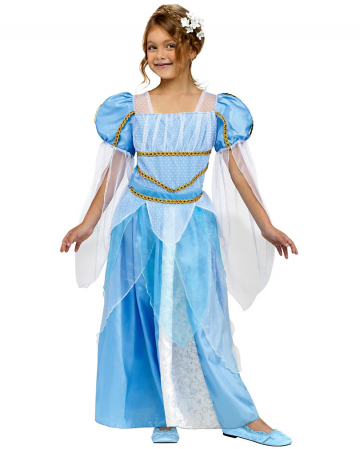 Princess Costume Blue | Blue princess girl costume | - Karneval Universe