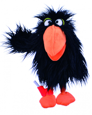 Raven Qaux Hand Puppet 32 Cm 