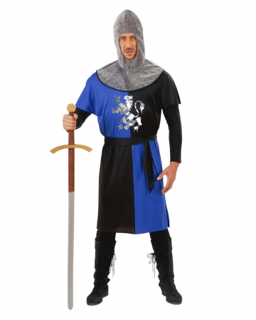 Knight costume blue / black Gr. M | Medieval dissolute knight costume ...