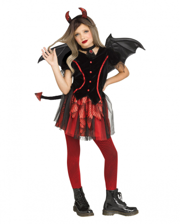 Schoolgirl Devil Child Costume for Halloween | - Karneval Universe