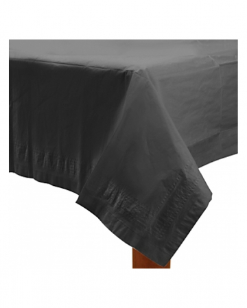 Black Paper Tablecloth 1.37 X 2.74 M 