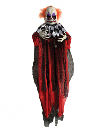 Sinister Horror Clown With LED Eyes Horror decoration | - Karneval Universe