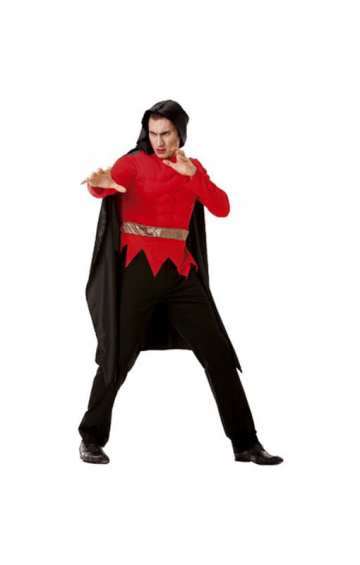 Devil´s Costume With Muscle Shirt XL