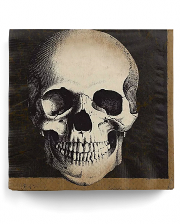 Skull Boneyard Napkins 20 pcs. 
