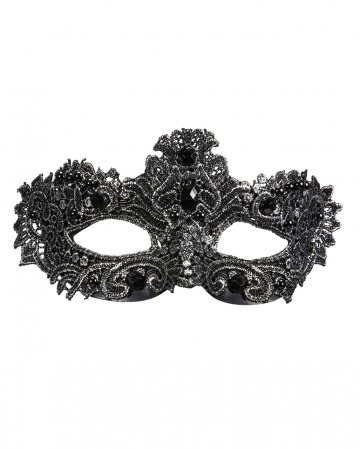 Venetian Eye Mask Noblesse Silver 