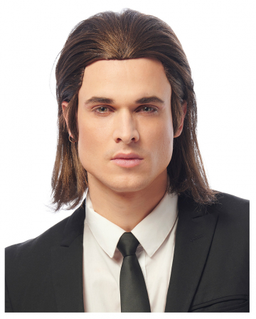 Vinnie Longhair Men's Wig 