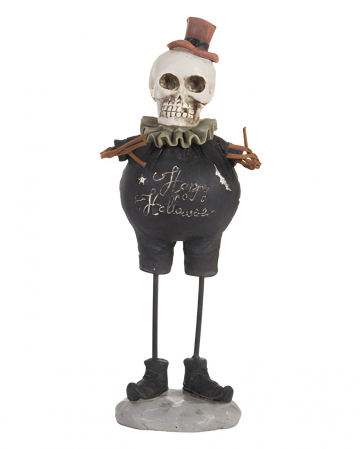 Happy Halloween Skelett Vintage Figur 21cm 