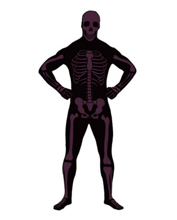 Skelett Bodysuit M