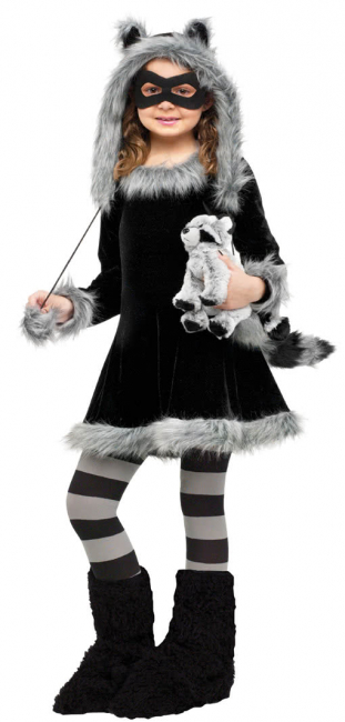 Raccoon Kids Costume M
