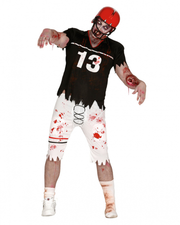 Zombie Football Player Costume One Size