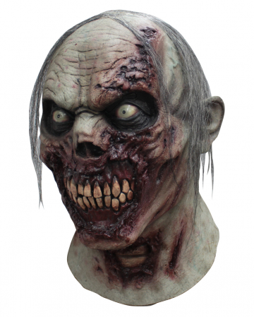 Zombie Mask With Hair 