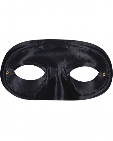 Schwarze Bandit Maske 
