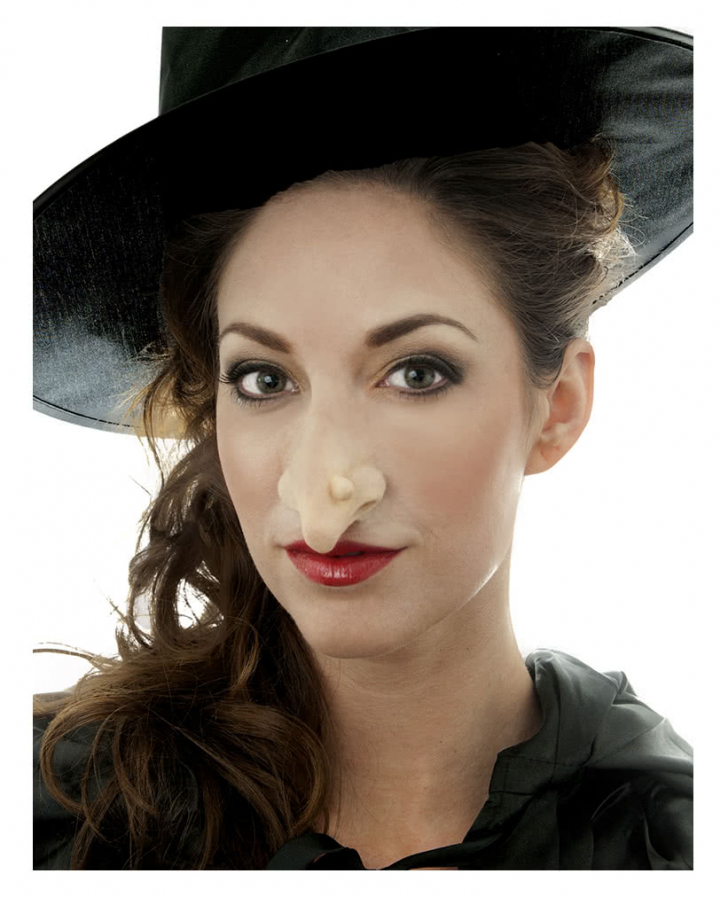 Witch's Nose made of latex for your witch make-up | - Karneval Universe