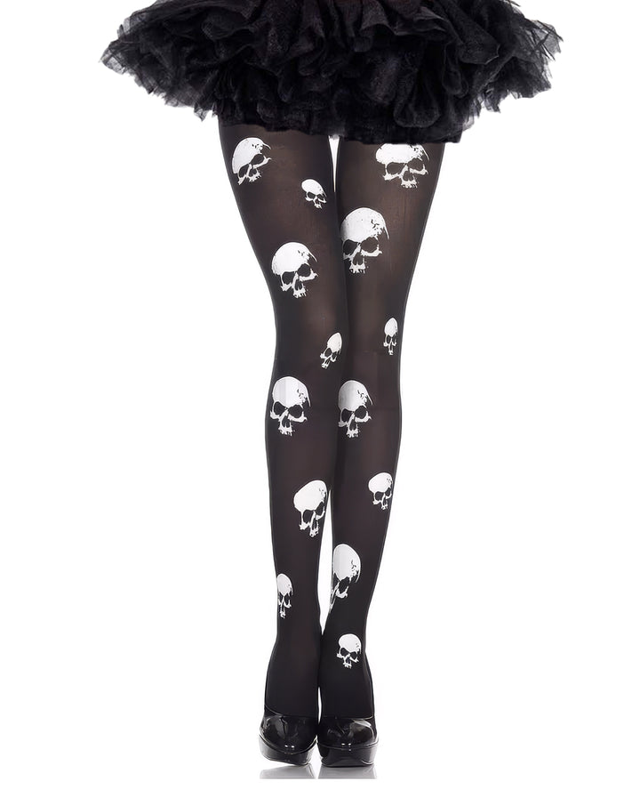 Strumpfhose Halloween Dame Netzstrumpfhose, Nahtlos Produktbild-Vorschau 4